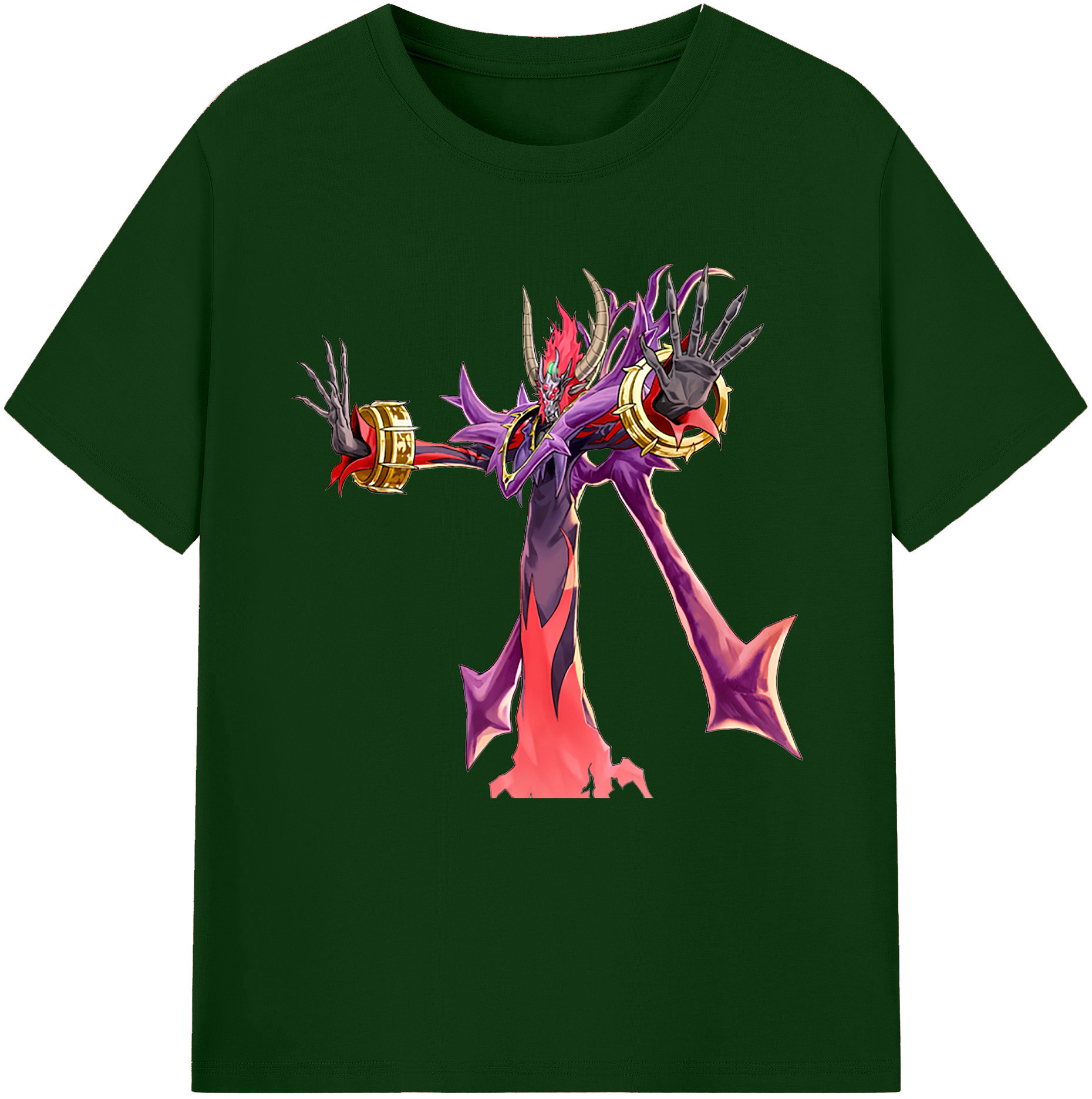 （画像用） 遊☆戯☆王 Yu-Gi-Oh! 綿100％半袖Tシャツ（フロントプリント）